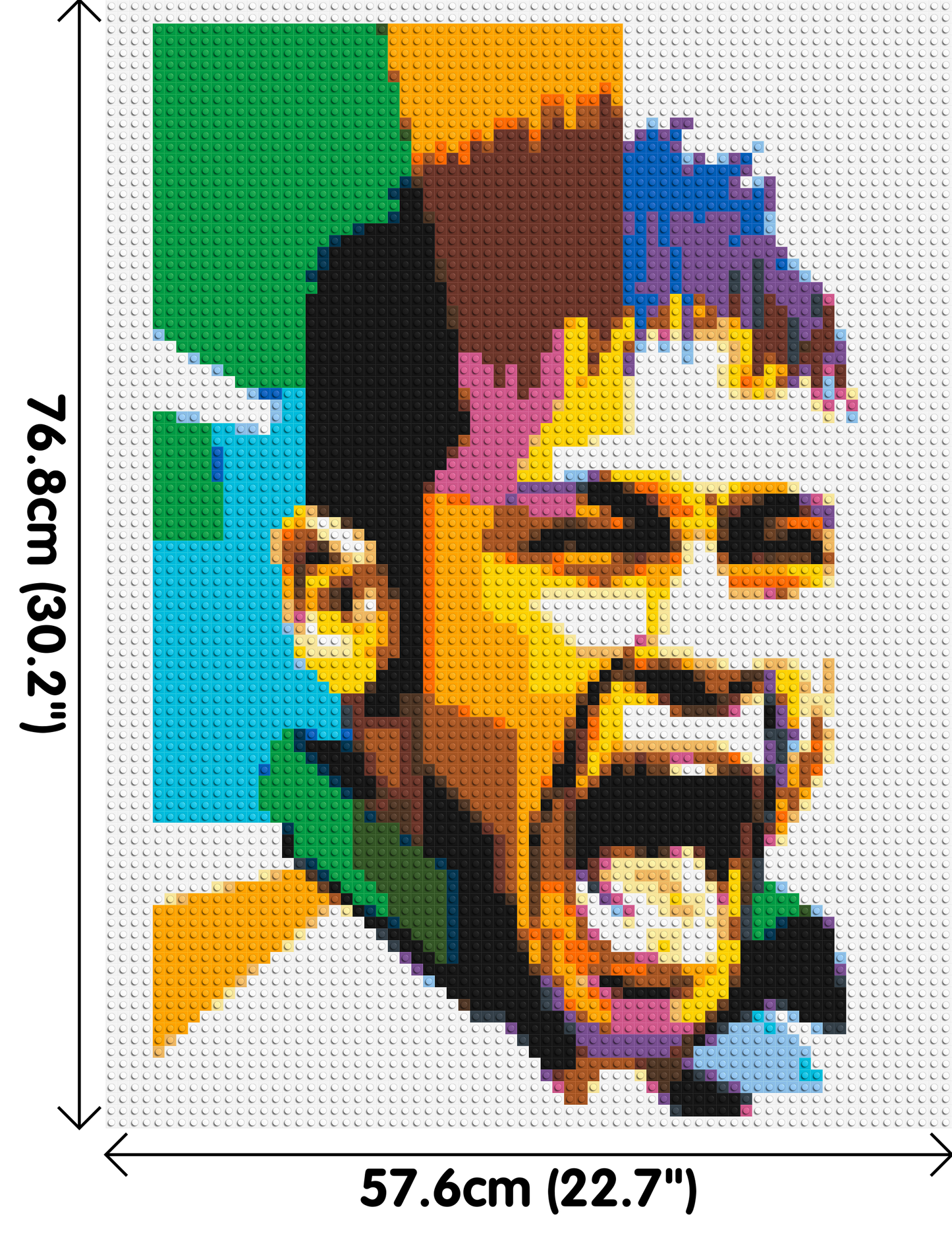 Neymar - Brick Art Mosaic Kit 3x4 large