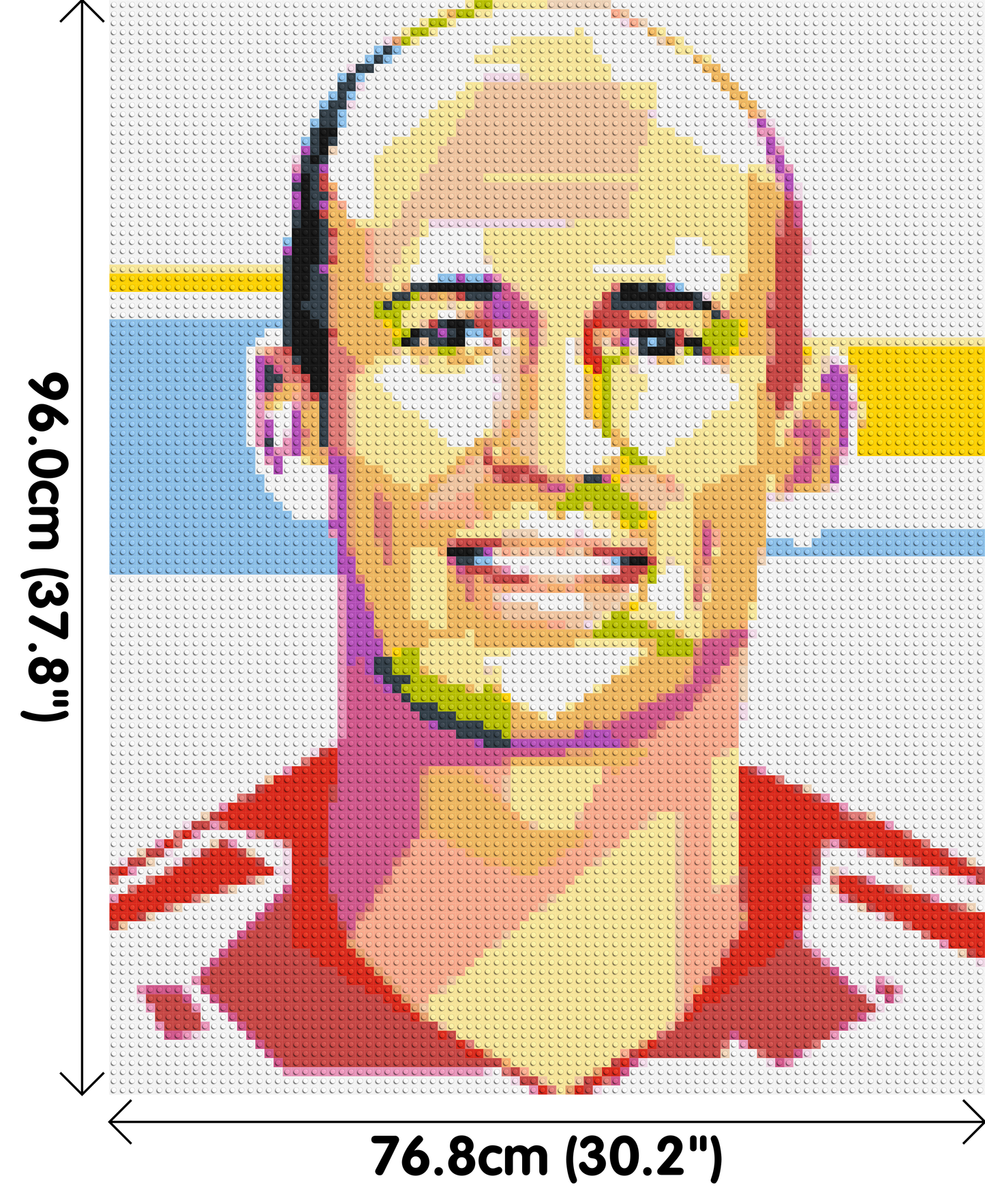 Arjen Robben - Brick Art Mosaic Kit 4x5 large