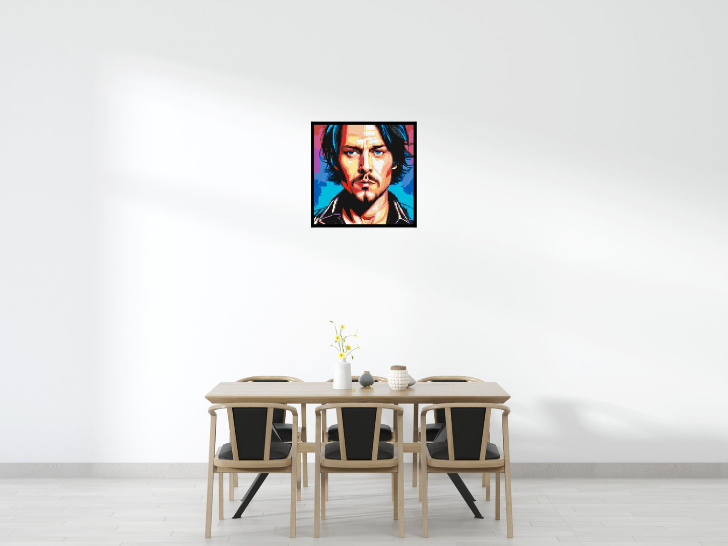 Johnny Depp - Brick Art Mosaic Kit 4x4 large