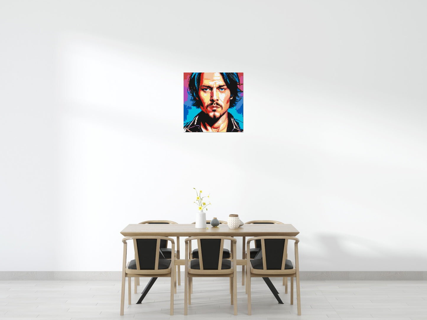 Johnny Depp - Brick Art Mosaic Kit 4x4 large