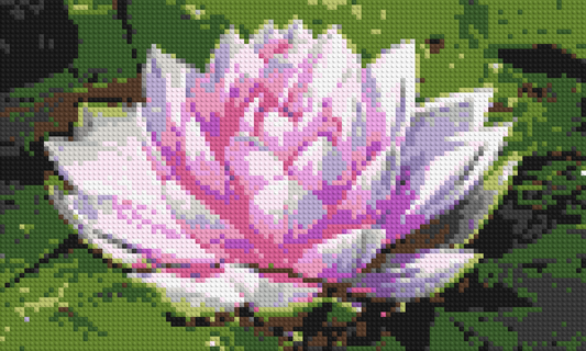 Water Lily - Brick Art Mosaic Kit 5x3 large