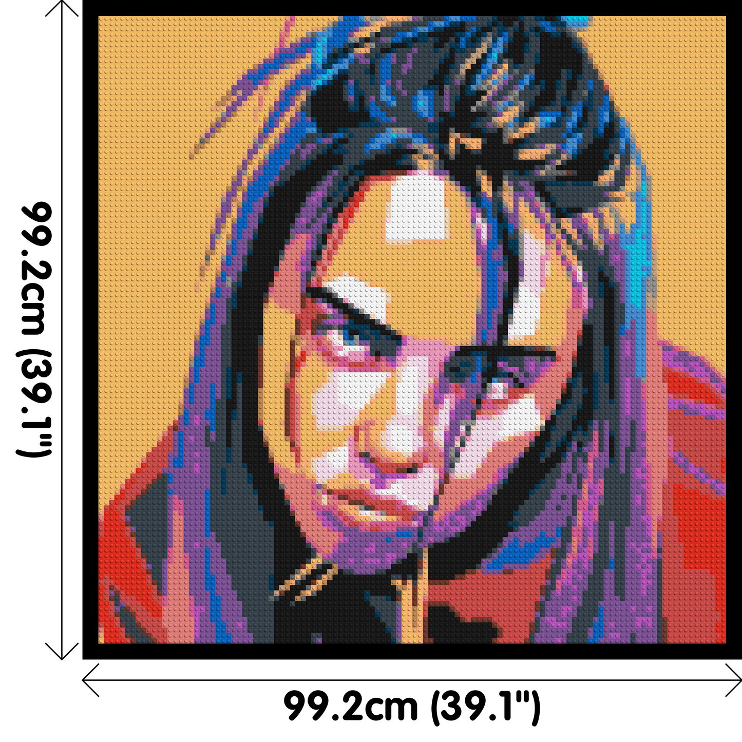 Billie Eilish - Brick Art Mosaic Kit 5x5 large