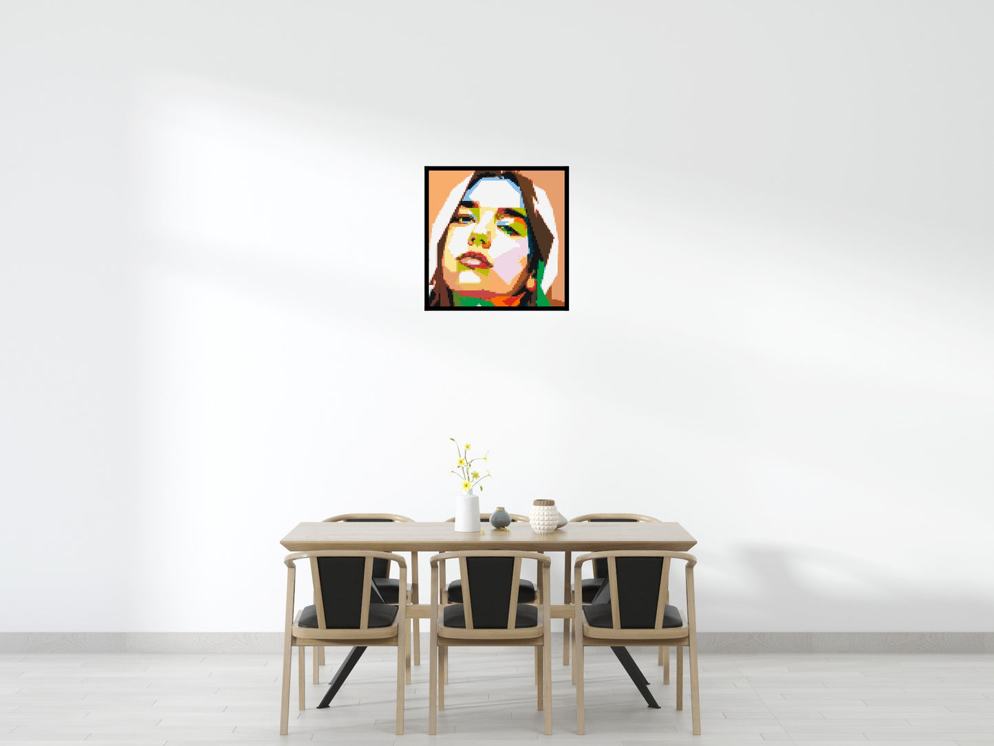 Dua Lipa #2 - Brick Art Mosaic Kit 4x4 large