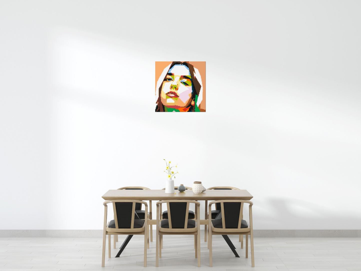 Dua Lipa #2 - Brick Art Mosaic Kit 4x4 large