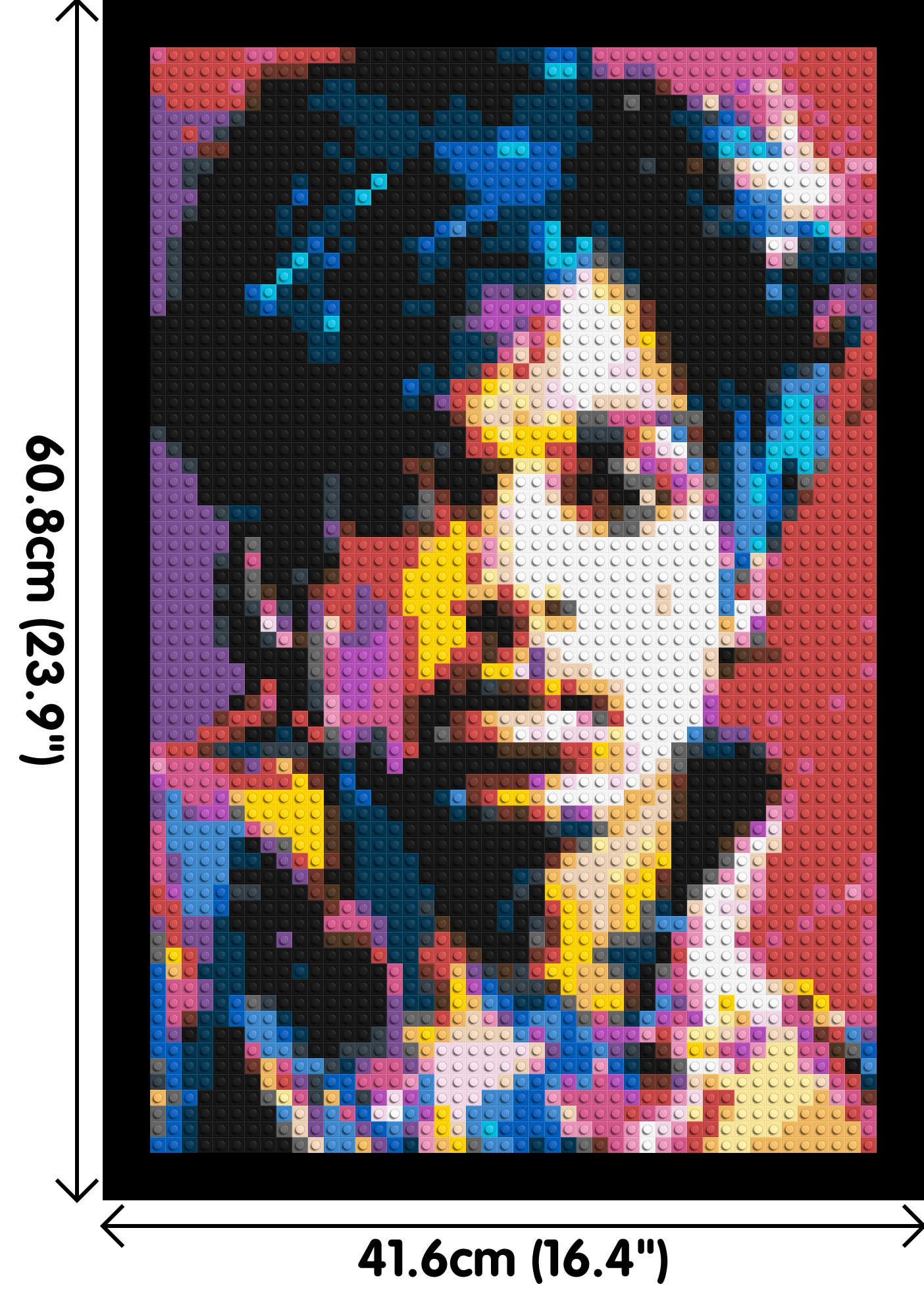 Prince - Brick Art Mosaic Kit 2x3 large