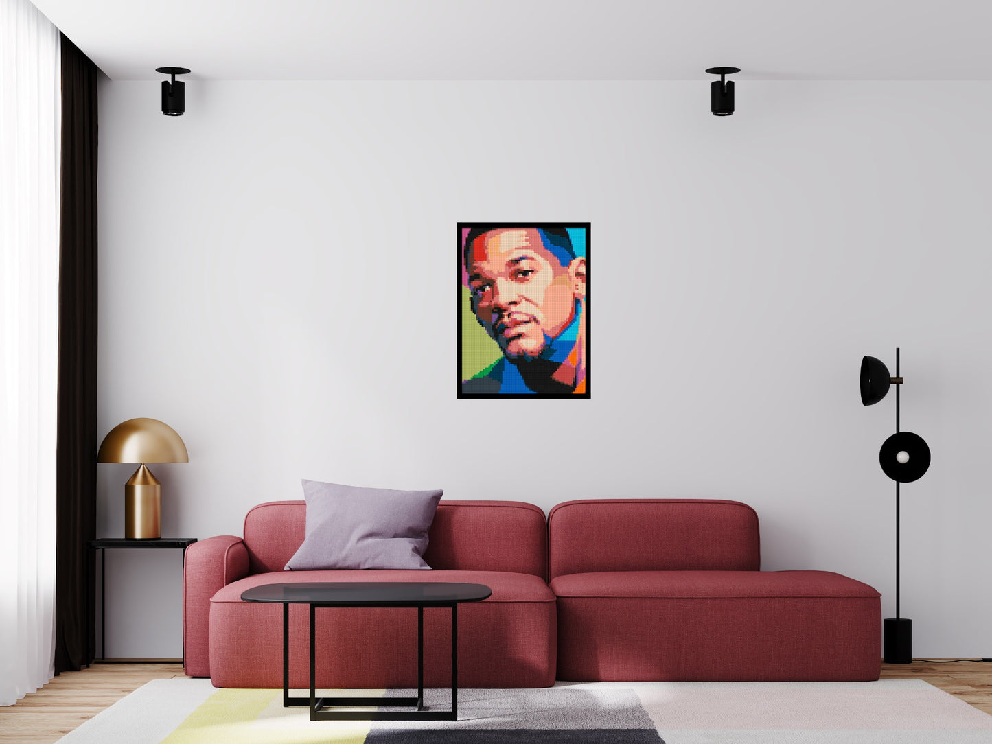 Will Smith - Brick Art Mosaic Kit 3x4 large