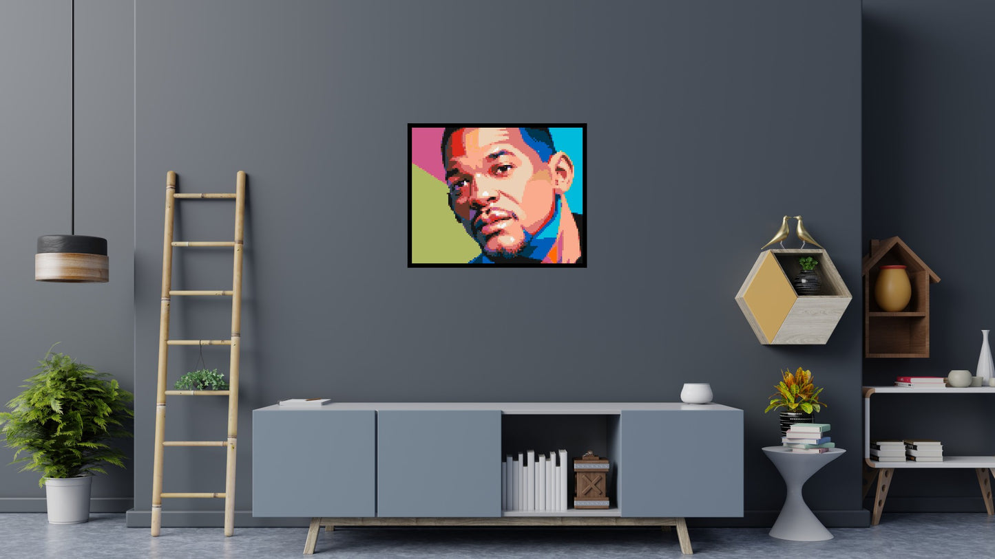 Will Smith - Brick Art Mosaic Kit 5x4 large