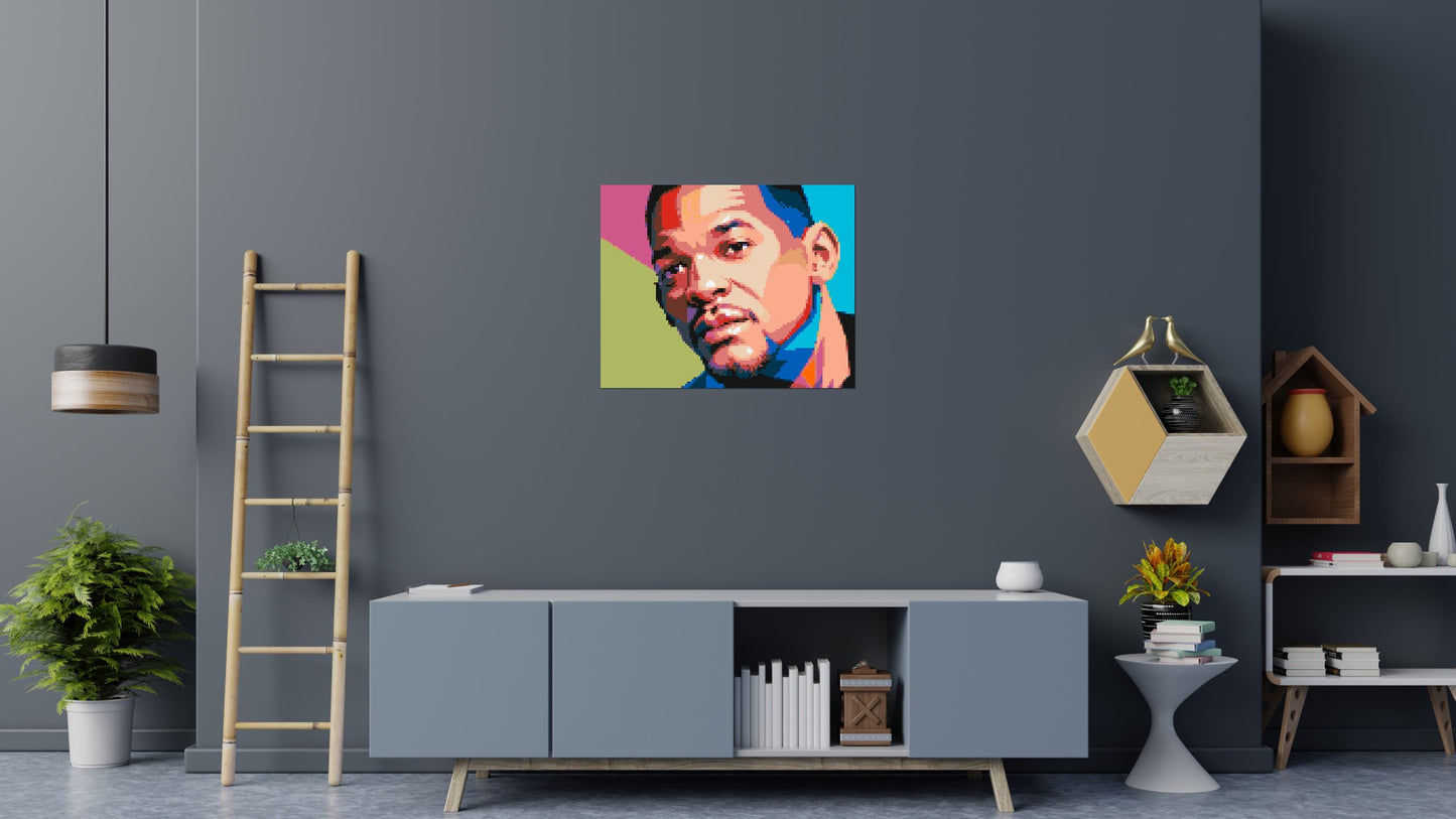 Will Smith - Brick Art Mosaic Kit 5x4 large