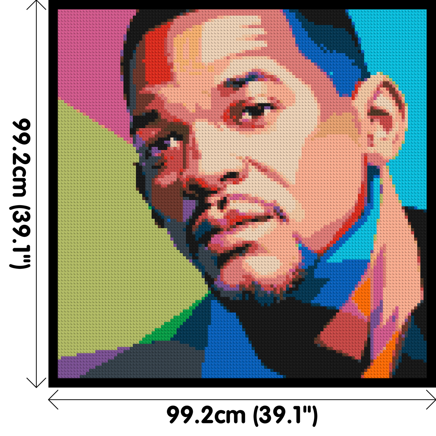 Will Smith - Brick Art Mosaic Kit 5x5 large