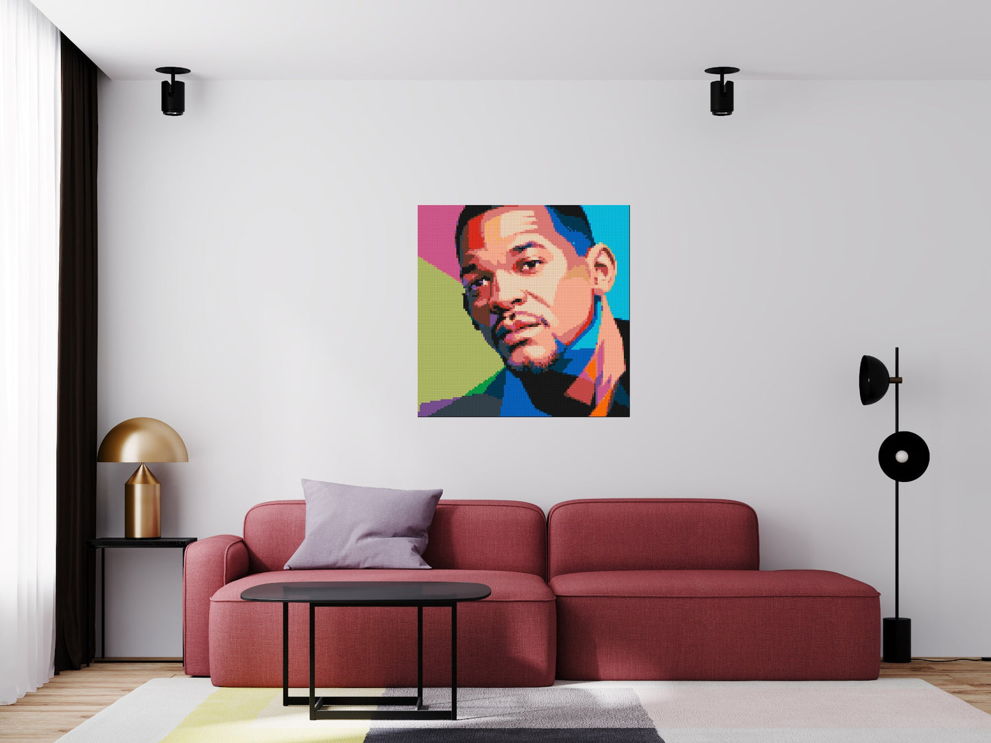 Will Smith - Brick Art Mosaic Kit 5x5 large