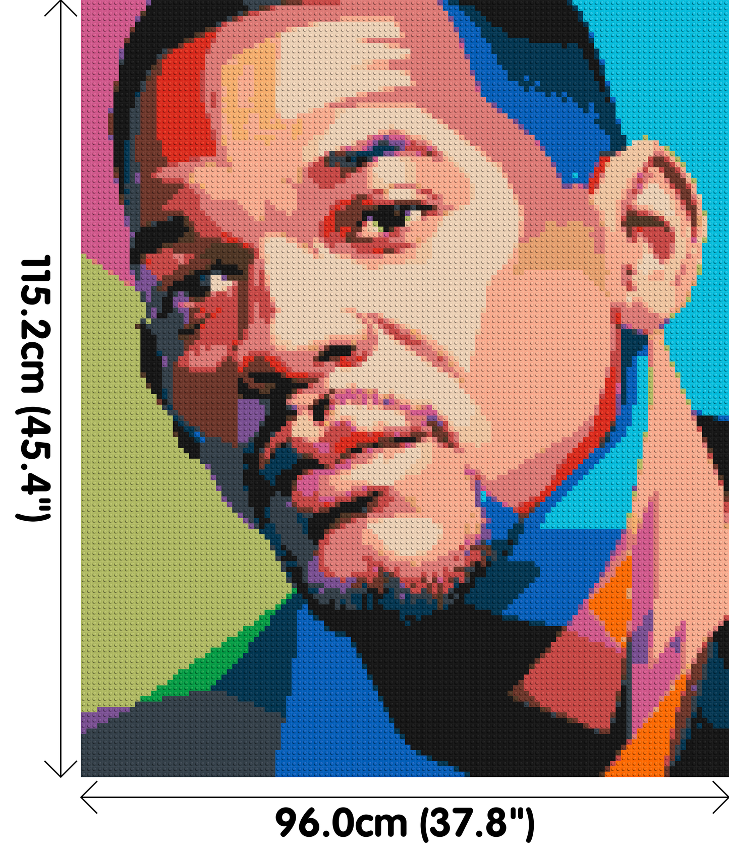 Will Smith - Brick Art Mosaic Kit 5x6 large