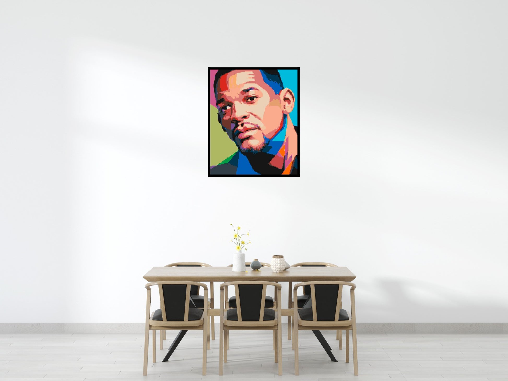 Will Smith - Brick Art Mosaic Kit 5x6 scene with frame