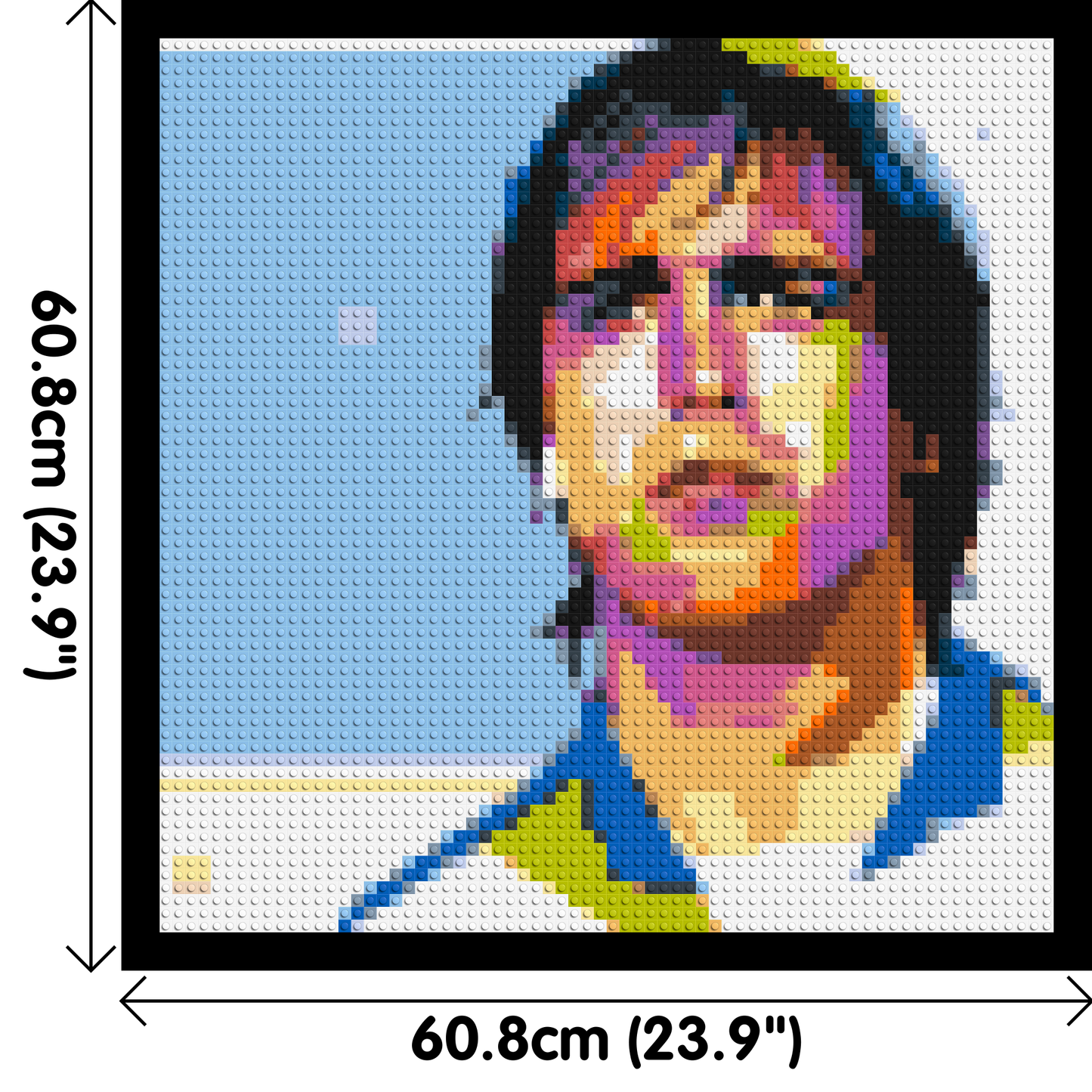 Gabriel Batistuta - Brick Art Mosaic Kit 3x3 large