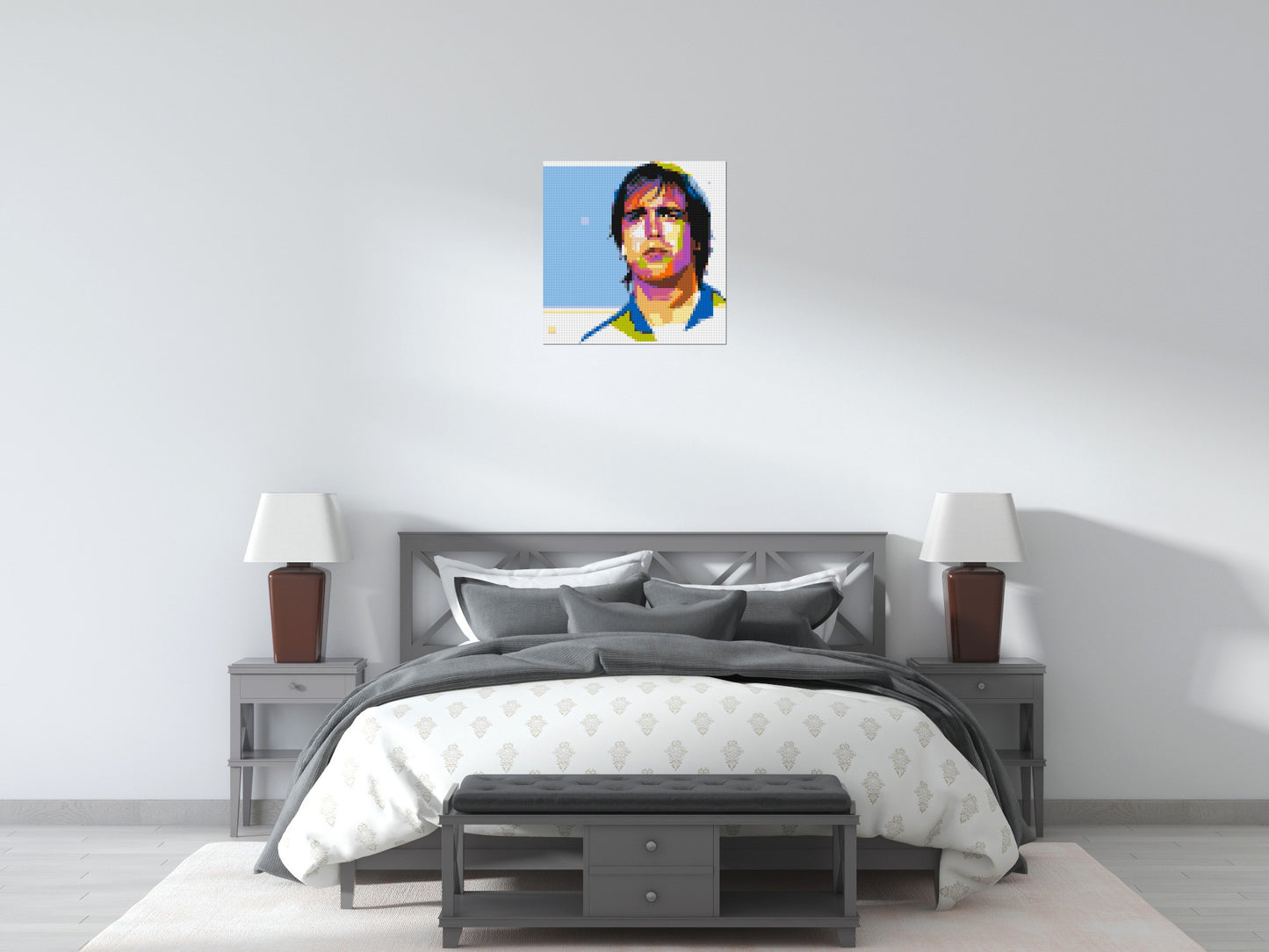 Gabriel Batistuta - Brick Art Mosaic Kit 3x3 large