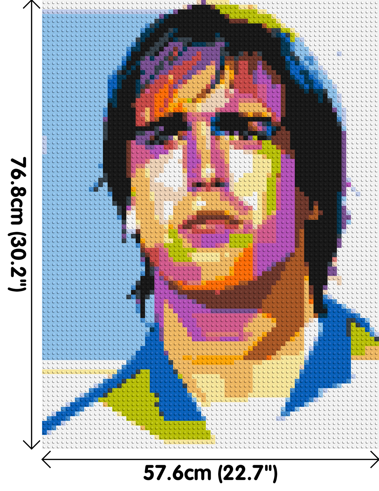 Gabriel Batistuta - Brick Art Mosaic Kit 3x4 large