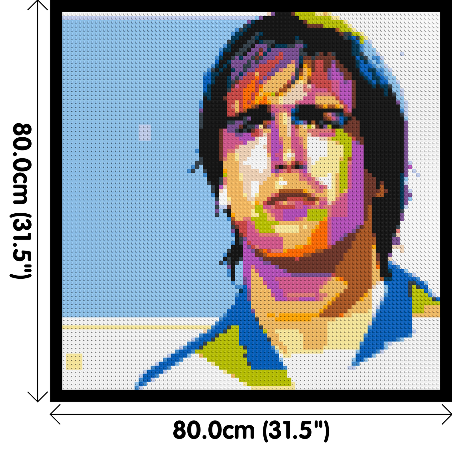 Gabriel Batistuta - Brick Art Mosaic Kit 4x4 large