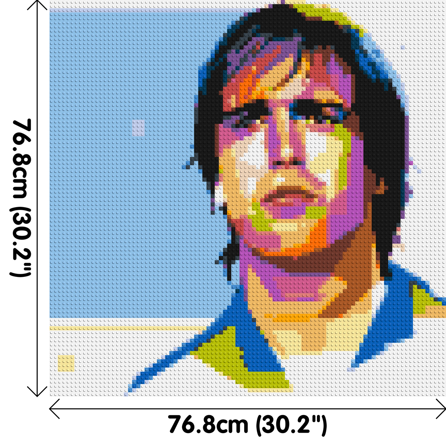 Gabriel Batistuta - Brick Art Mosaic Kit 4x4 large