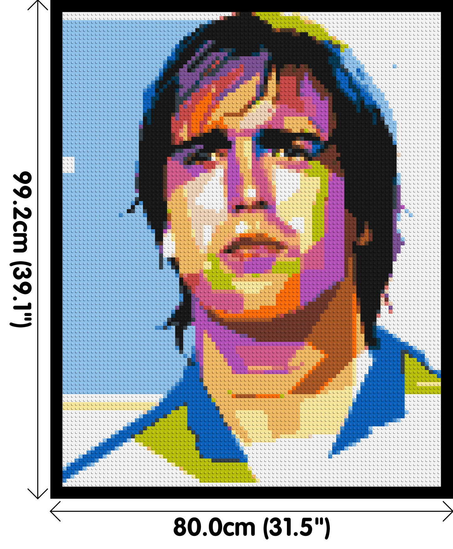 Gabriel Batistuta - Brick Art Mosaic Kit 4x5 large