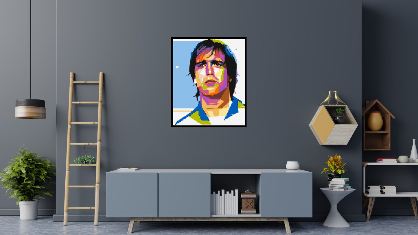 Gabriel Batistuta - Brick Art Mosaic Kit 5x6 large