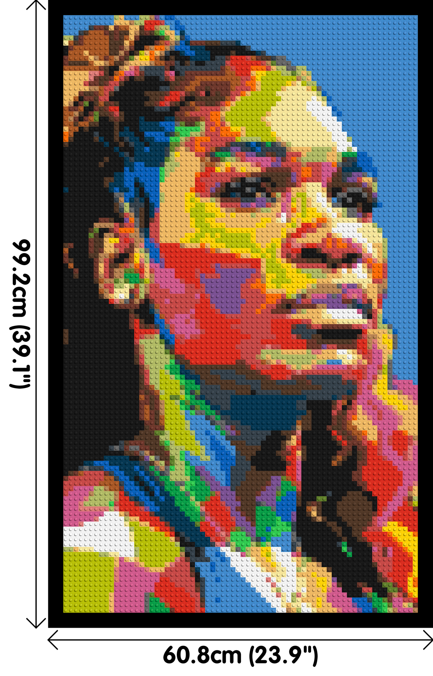 Serena Williams - Brick Art Mosaic Kit 3x5 large