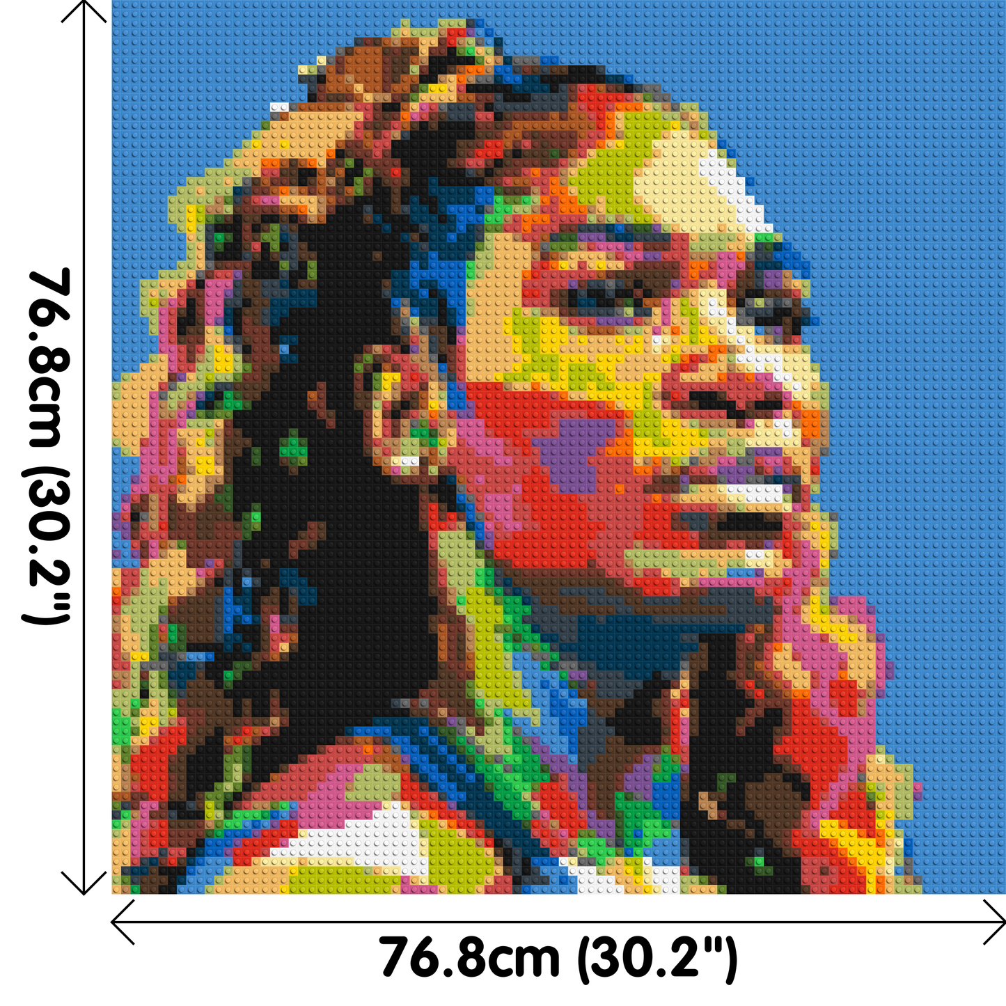 Serena Williams - Brick Art Mosaic Kit 4x4 large