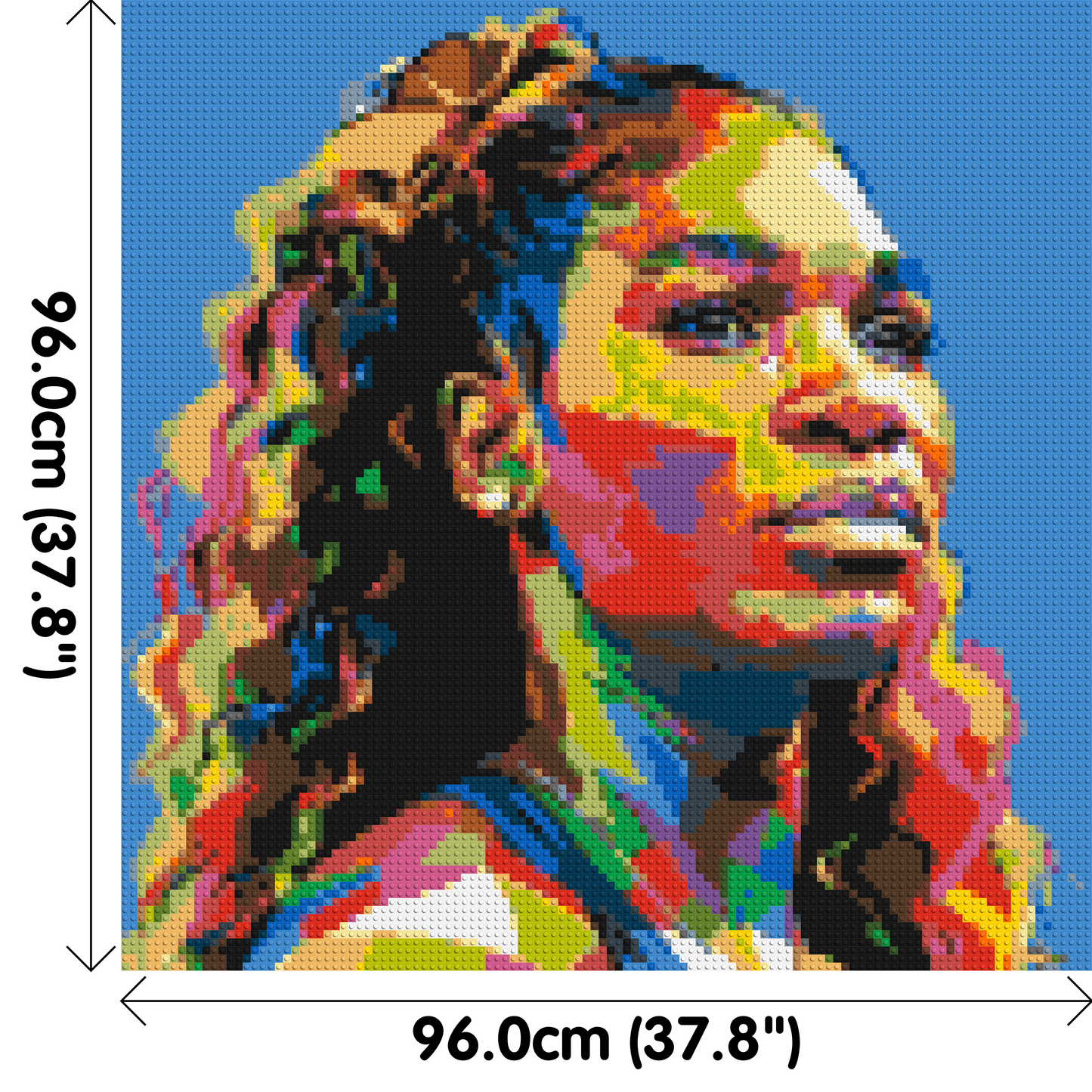 Serena Williams - Brick Art Mosaic Kit 5x5 large