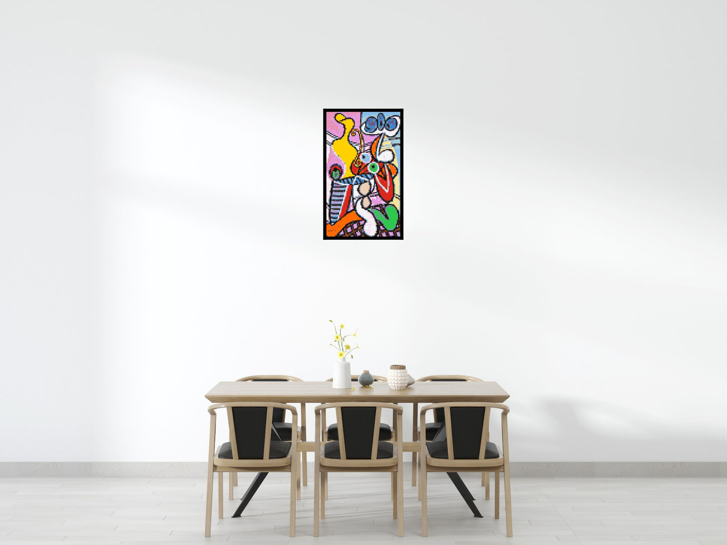 Great Still Life on a Pedestal by Pablo Picasso - Brick Art Mosaic Kit 3x5 large