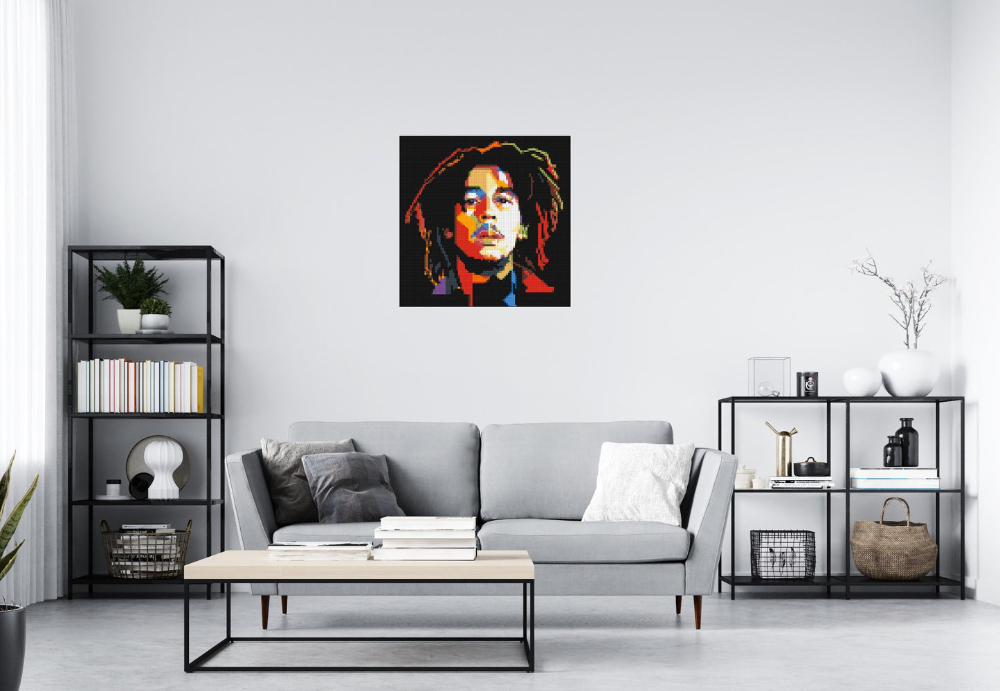 Bob Marley - Brick Art Mosaic Kit 4x4 large