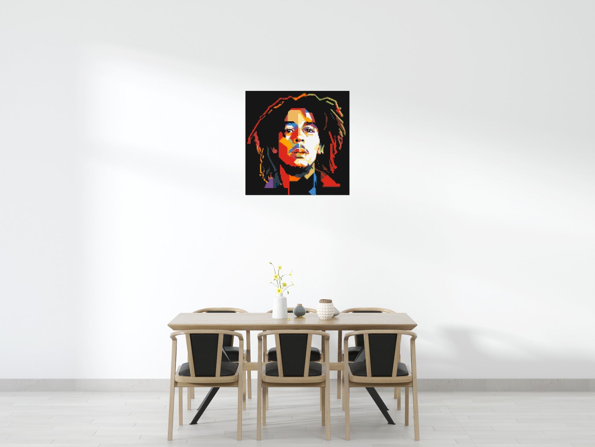 Bob Marley - Brick Art Mosaic Kit 5x5 scene