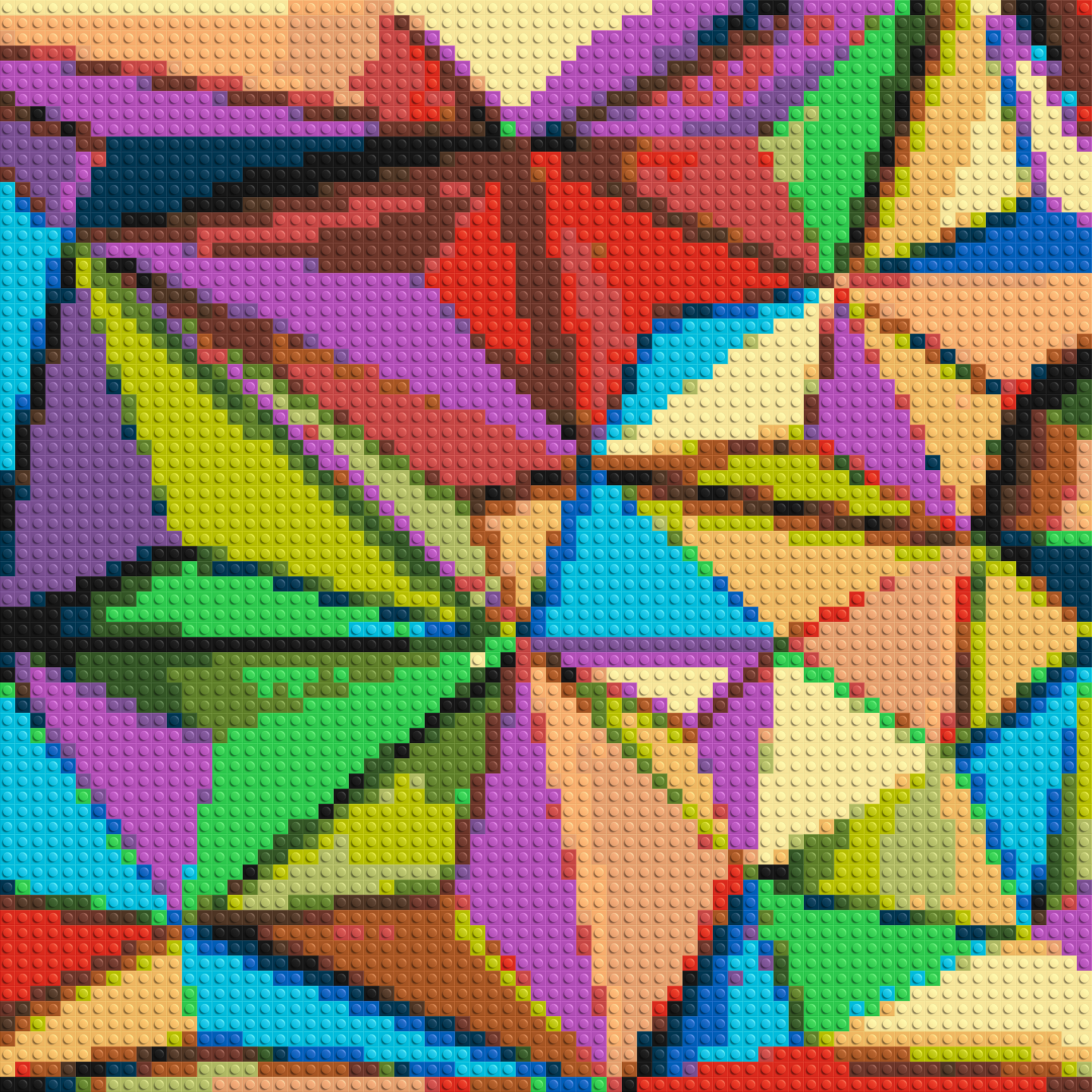 Abstract Pattern #9 - Brick Art Mosaic Kit 3x3 large