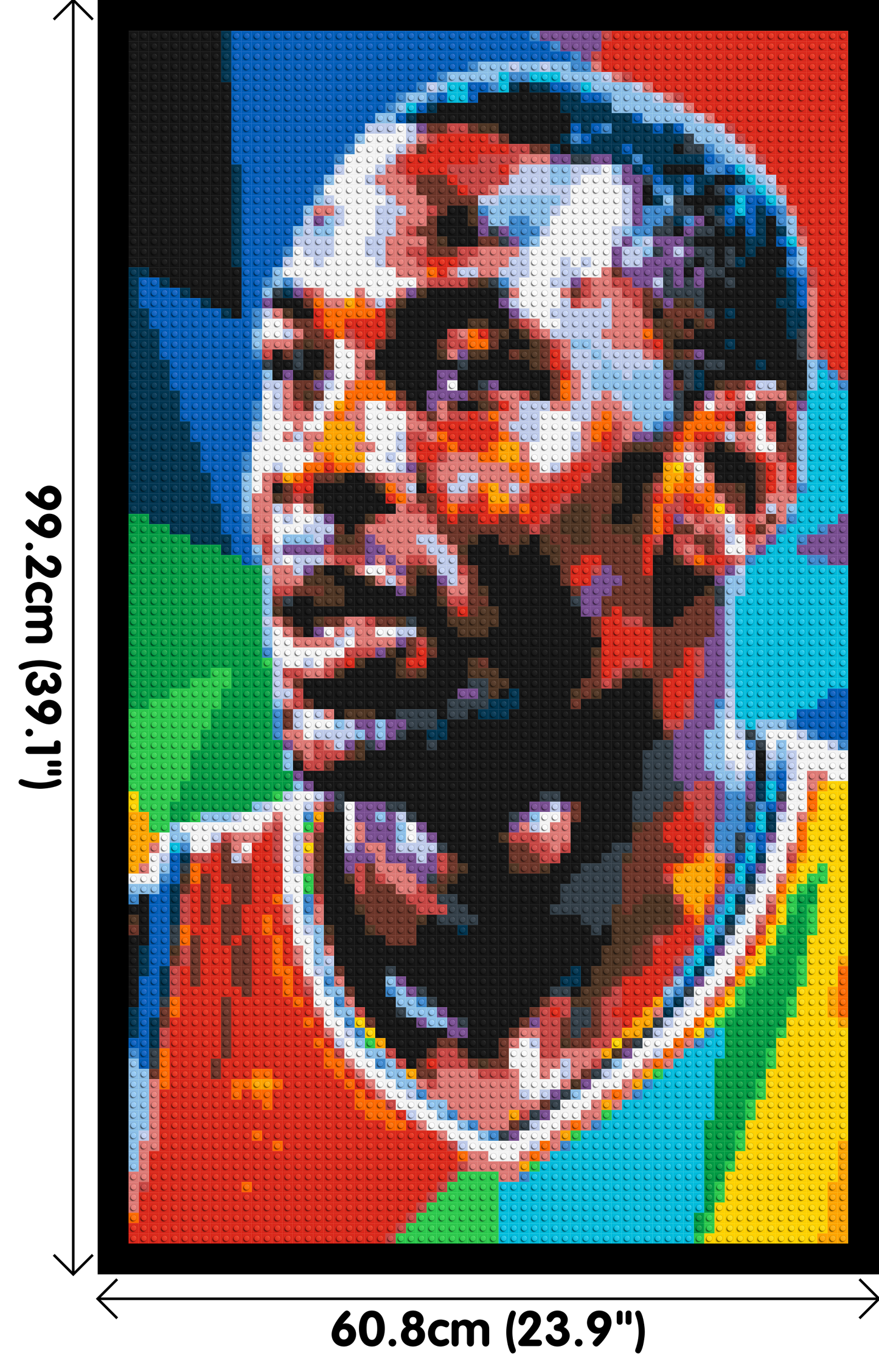 Michael Jordan - Brick Art Mosaic Kit 3x5 large