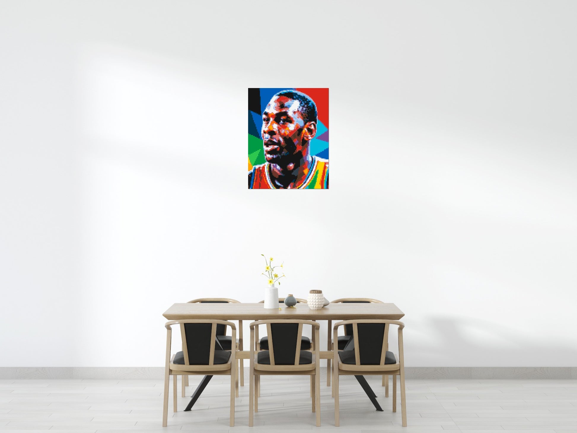 Michael Jordan - Brick Art Mosaic Kit 4x5 scene