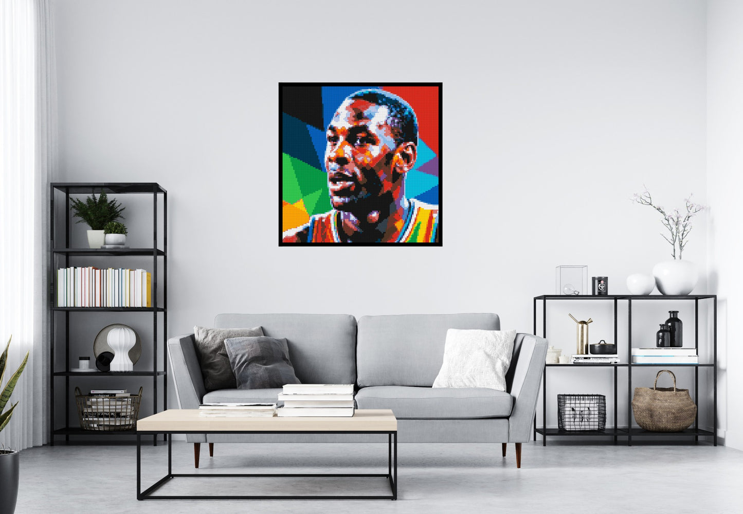 Michael Jordan - Brick Art Mosaic Kit 5x5 large