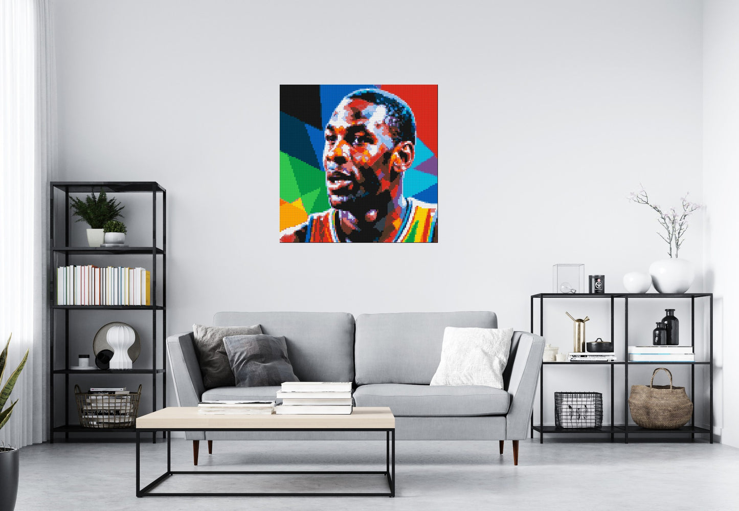 Michael Jordan - Brick Art Mosaic Kit 5x5 large