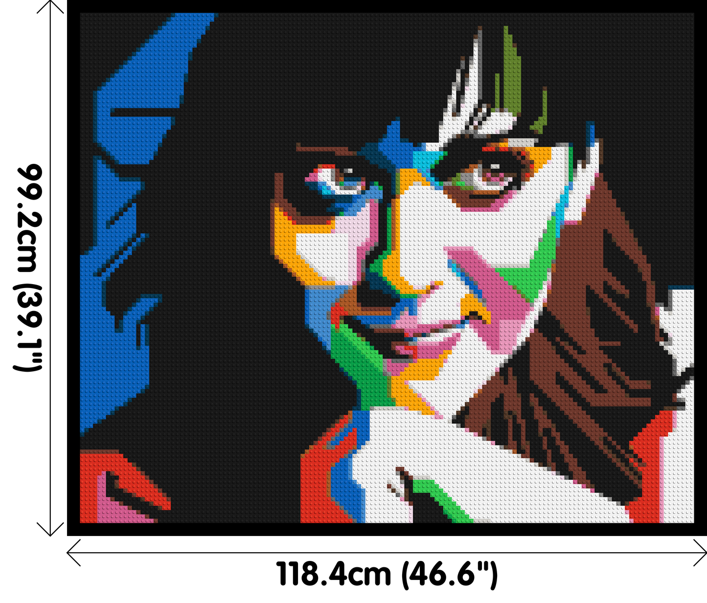 Katy Perry - Brick Art Mosaic Kit 6x5 large