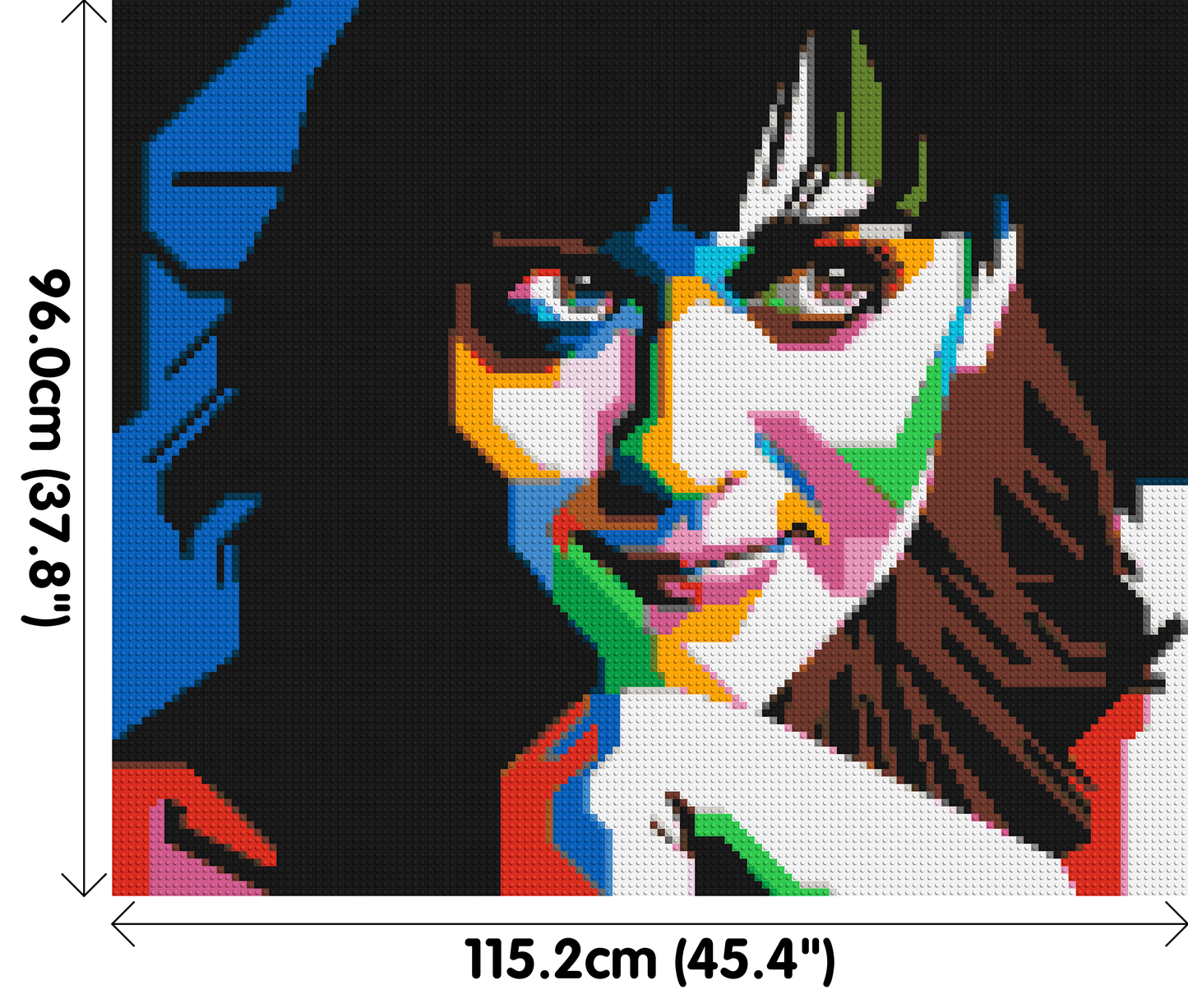 Katy Perry - Brick Art Mosaic Kit 6x5 large