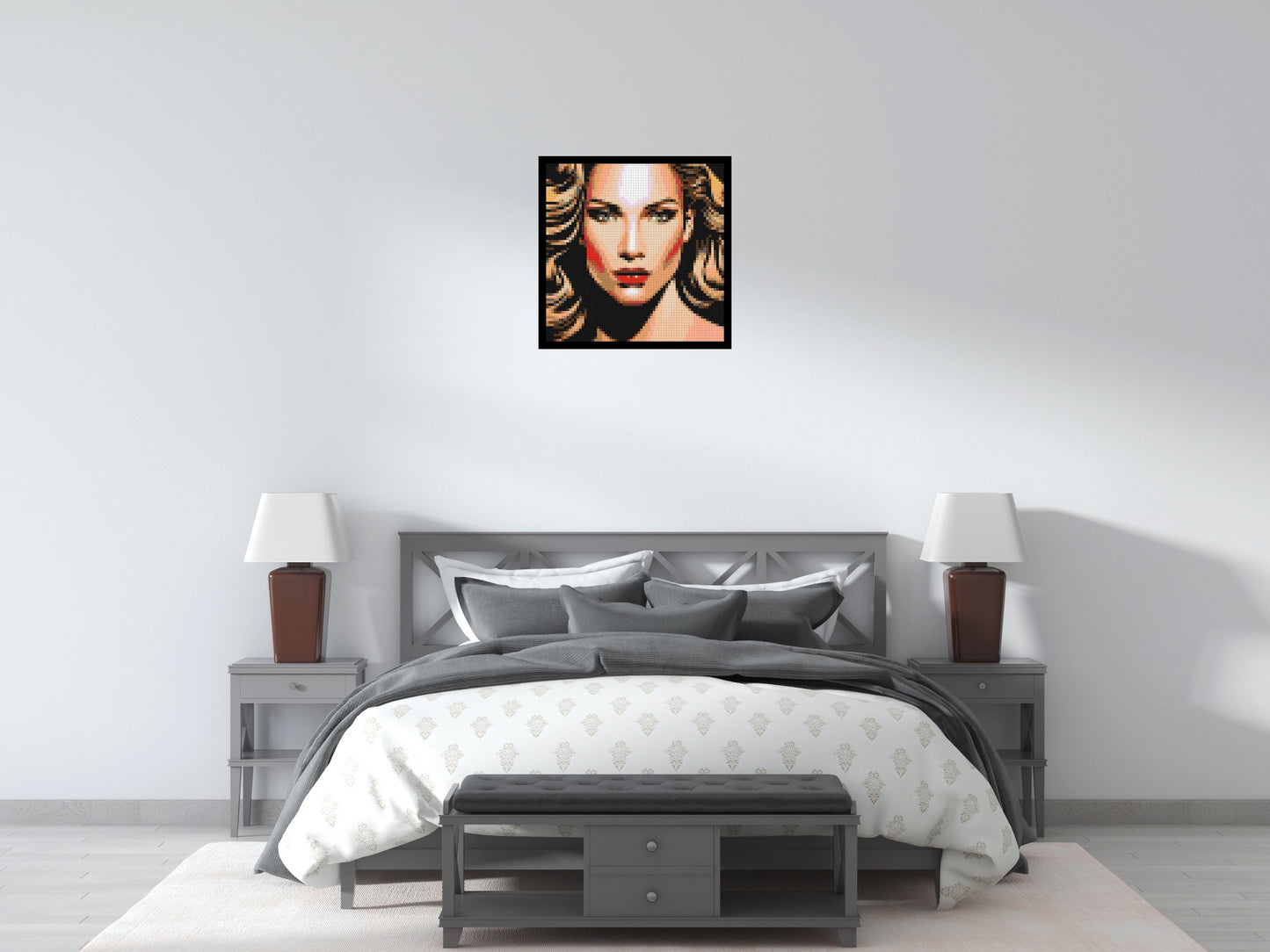 Jennifer Lopez - Brick Art Mosaic Kit 3x3 large