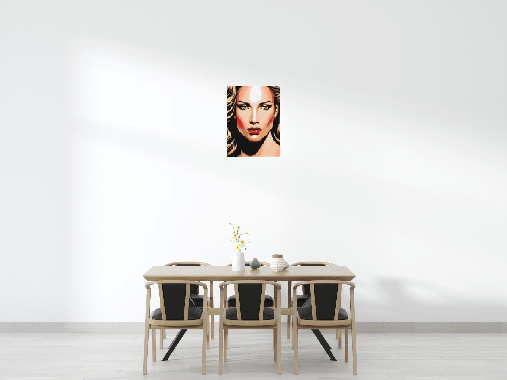 Jennifer Lopez - Brick Art Mosaic Kit 3x4 scene