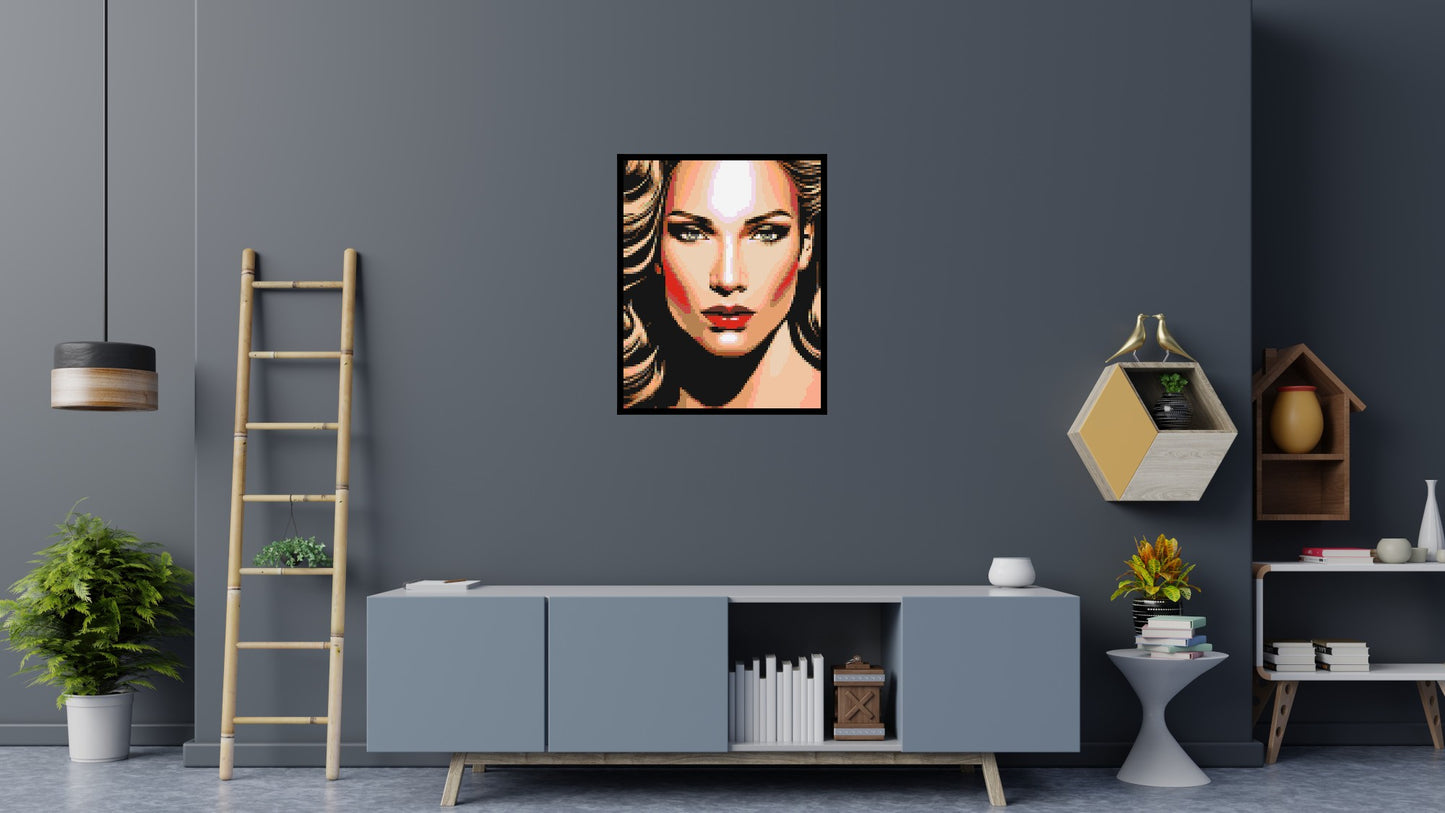 Jennifer Lopez - Brick Art Mosaic Kit 4x5 large