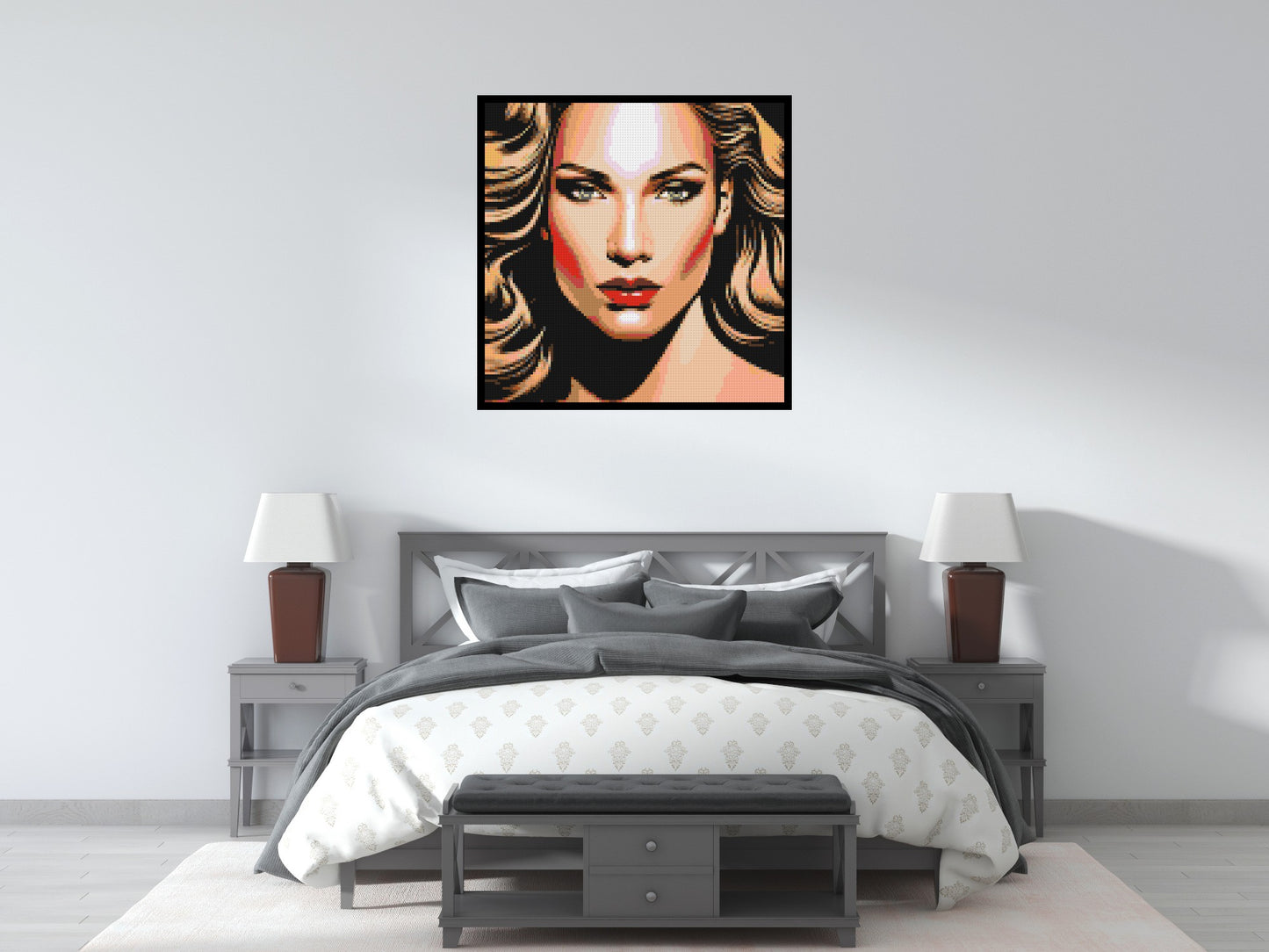 Jennifer Lopez - Brick Art Mosaic Kit 5x5 large