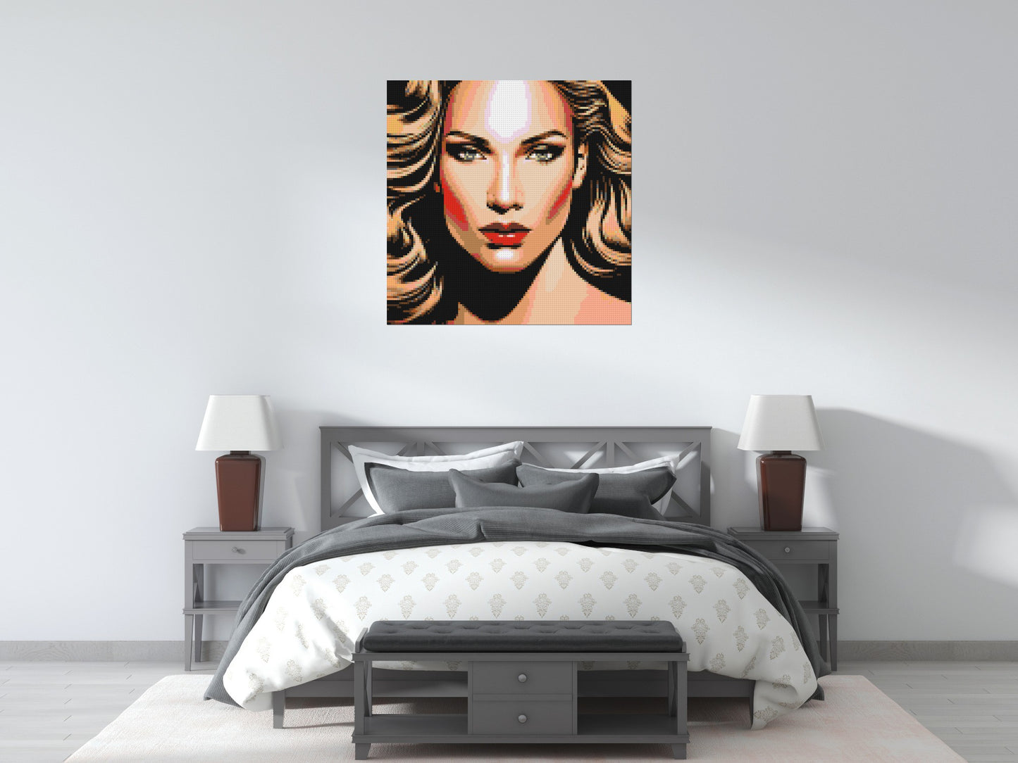 Jennifer Lopez - Brick Art Mosaic Kit 5x5 large