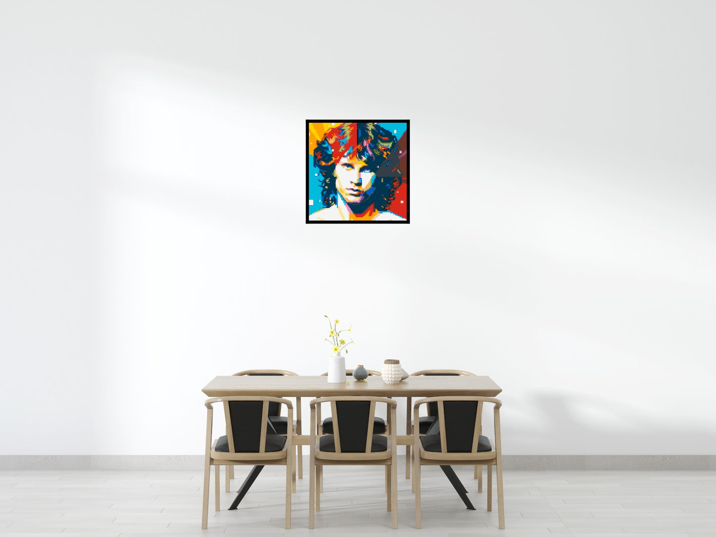 Jim Morrison - Brick Art Mosaic Kit 4x4 large