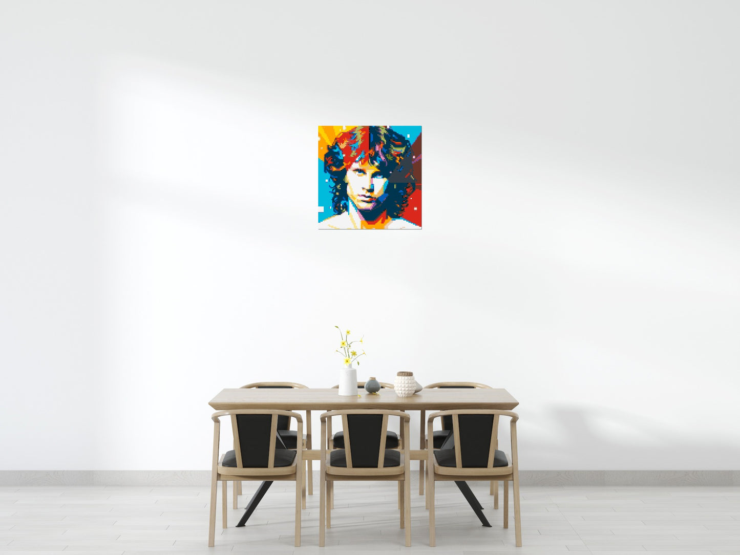 Jim Morrison - Brick Art Mosaic Kit 4x4 large