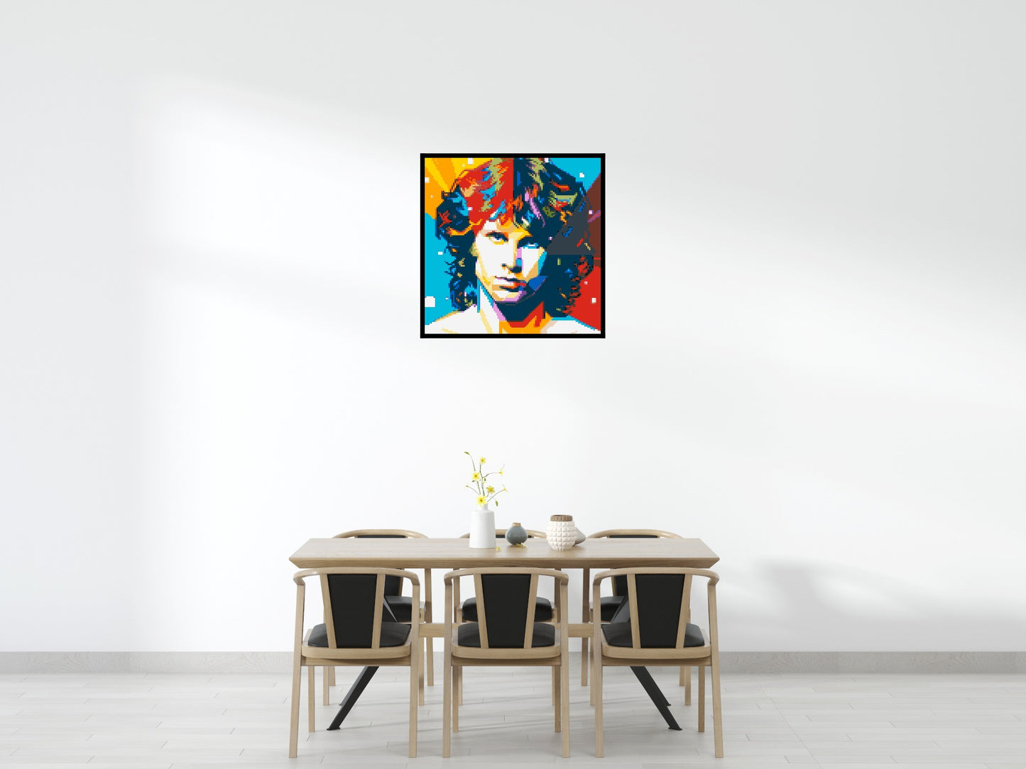 Jim Morrison - Brick Art Mosaic Kit 5x5 large