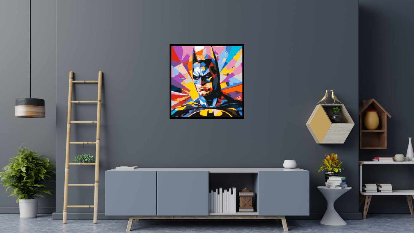 Batman - Brick Art Mosaic Kit 5x5 large