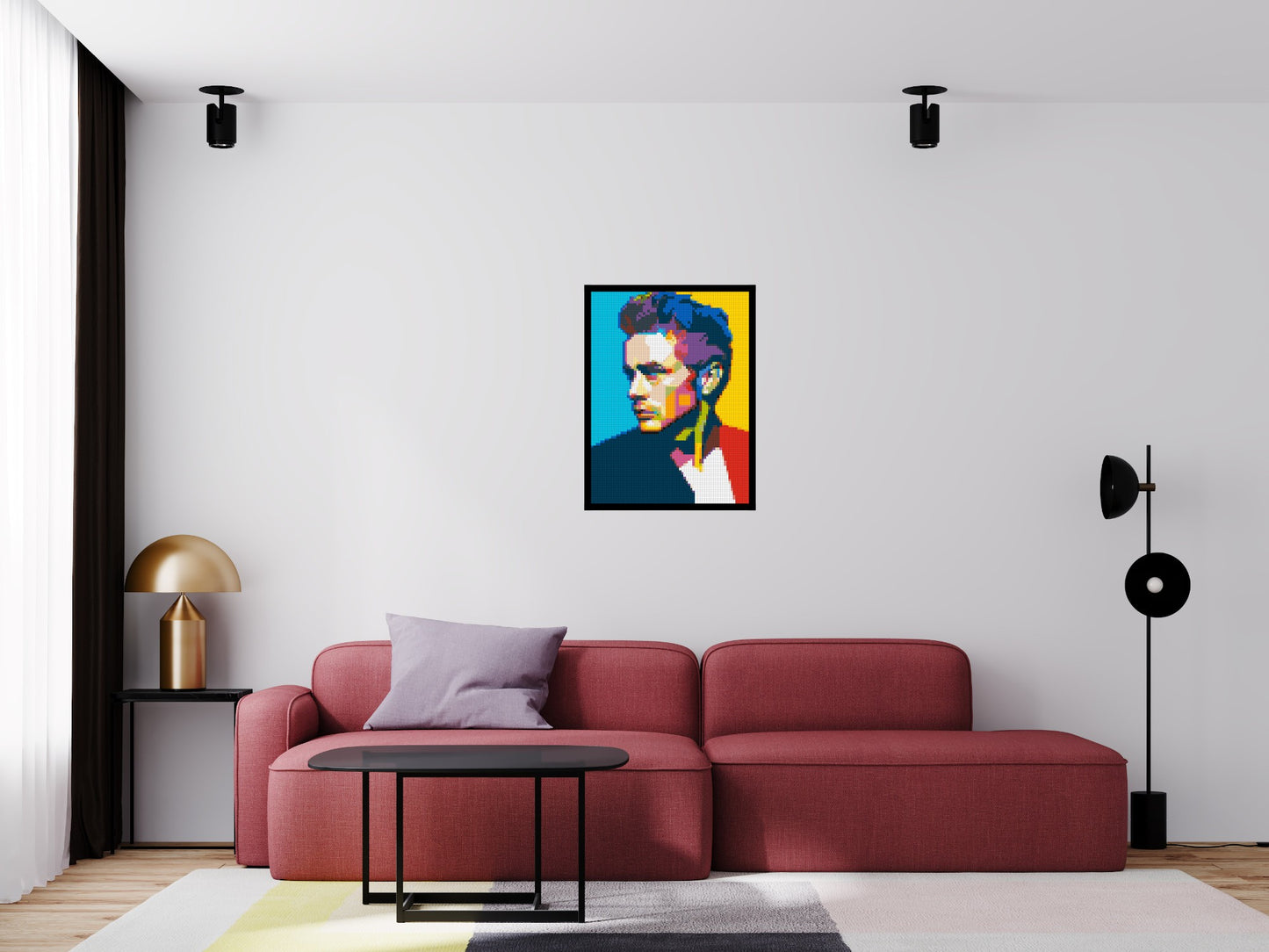 James Dean - Brick Art Mosaic Kit 3x4 large