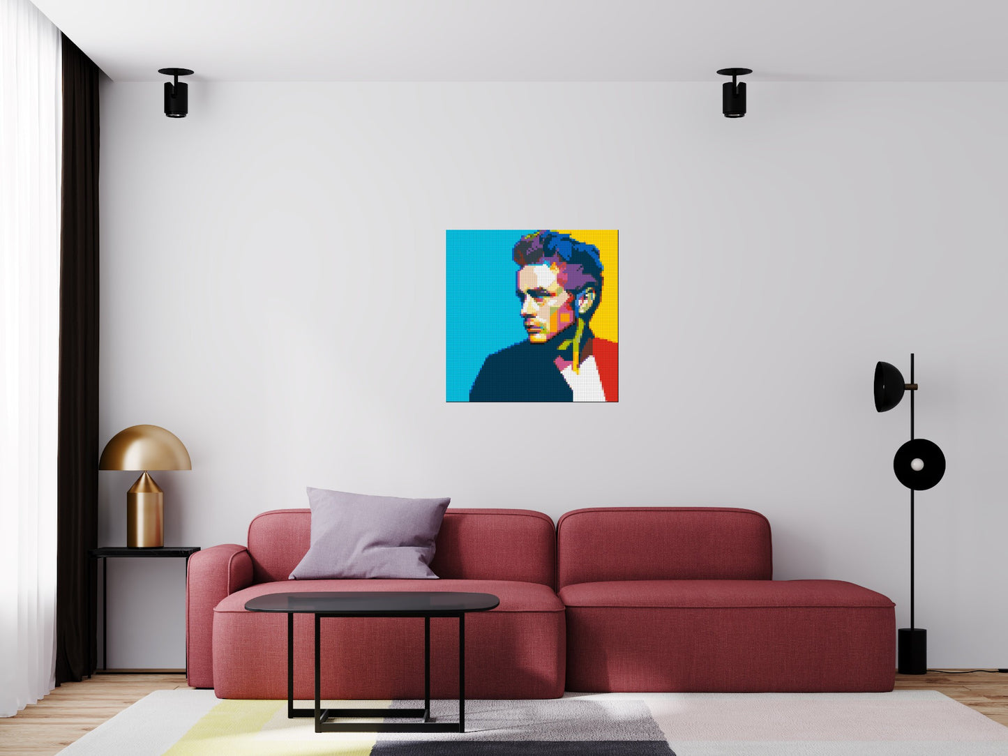 James Dean - Brick Art Mosaic Kit 4x4 large