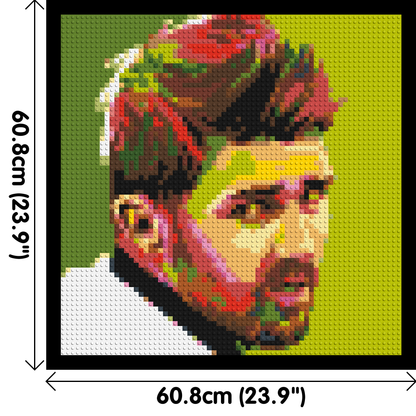 David Villa - Brick Art Mosaic Kit 3x3 large