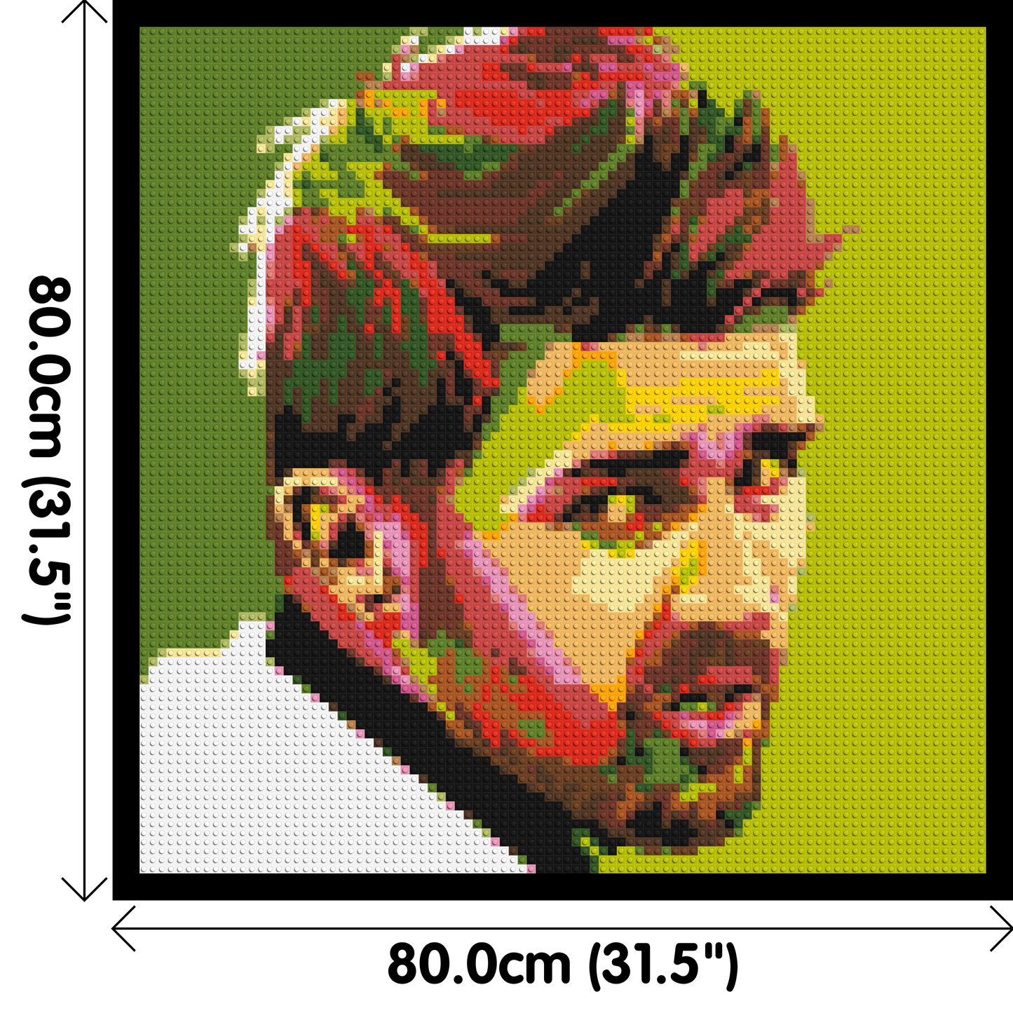 David Villa - Brick Art Mosaic Kit 4x4 large