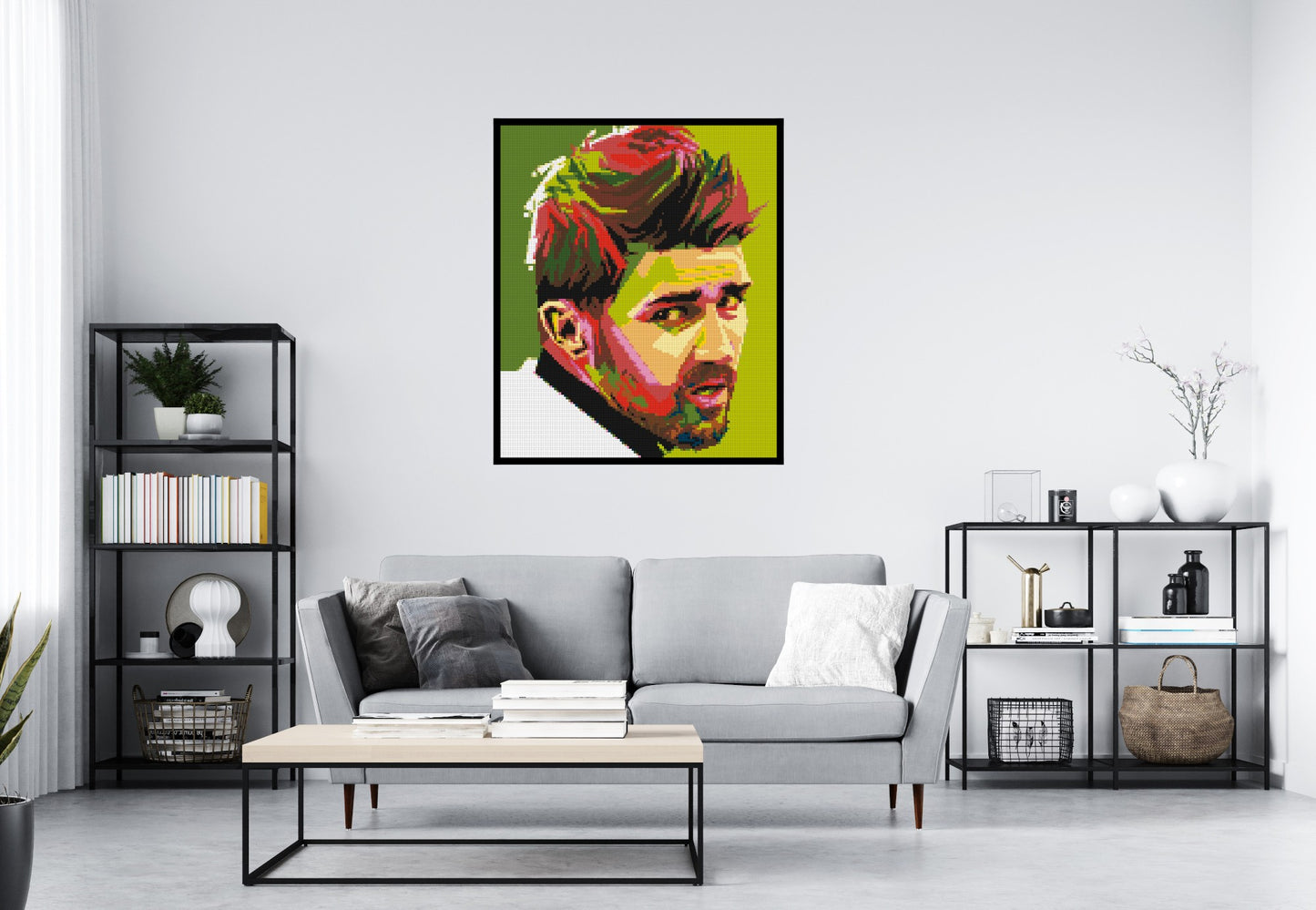 David Villa - Brick Art Mosaic Kit 5x6 large